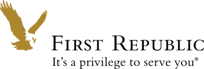 First Republic logo, it's a privilege to serve you